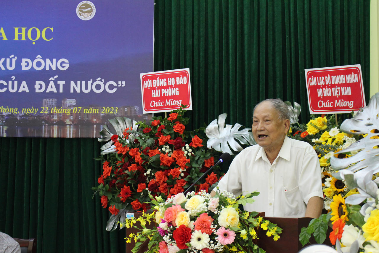 Hội thảo “Người họ Đào ở xứ Đông trong tiến trình lịch sử của đất nước”