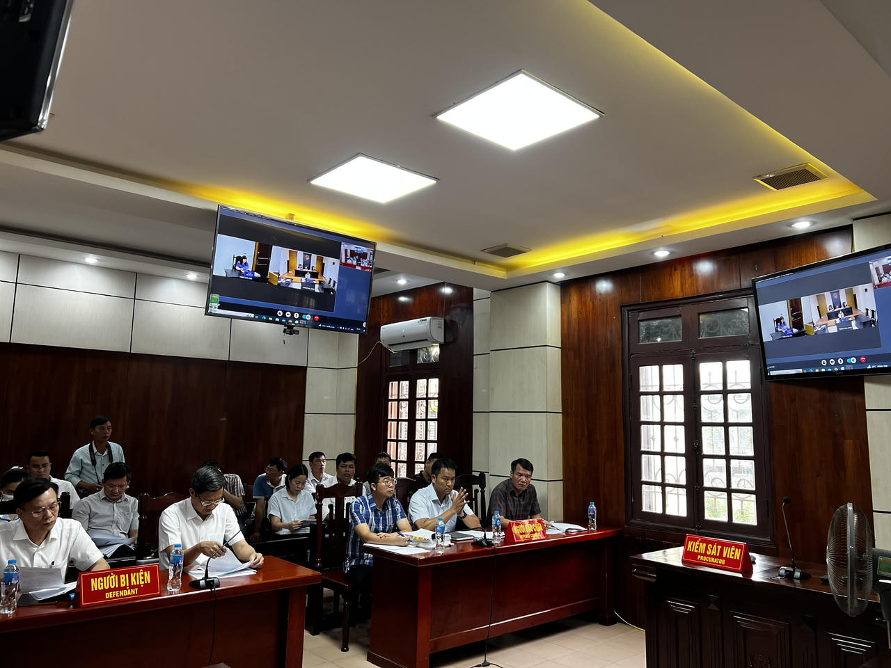 Hoãn 2 phiên tòa phúc thẩm trực tuyến xét xử vụ khiếu nại đất đai tại Hải Phòng