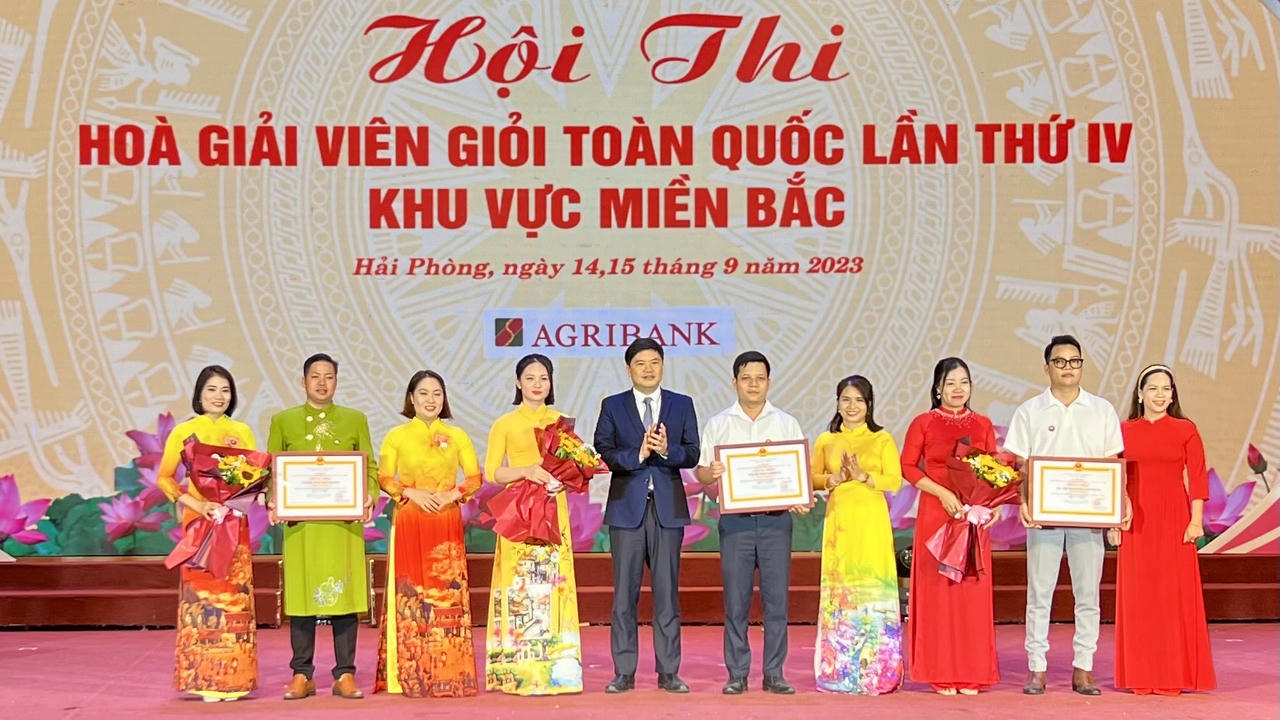 6 tỉnh, thành “giành vé” vào vòng chung kết cuộc thi Hoà giải viên giỏi toàn quốc lần thứ IV