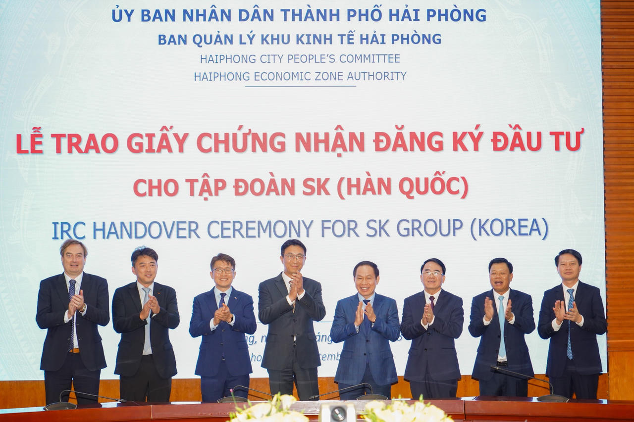 Hải Phòng 'hút' thêm gần 1,4 tỷ USD vốn đầu tư nước ngoài