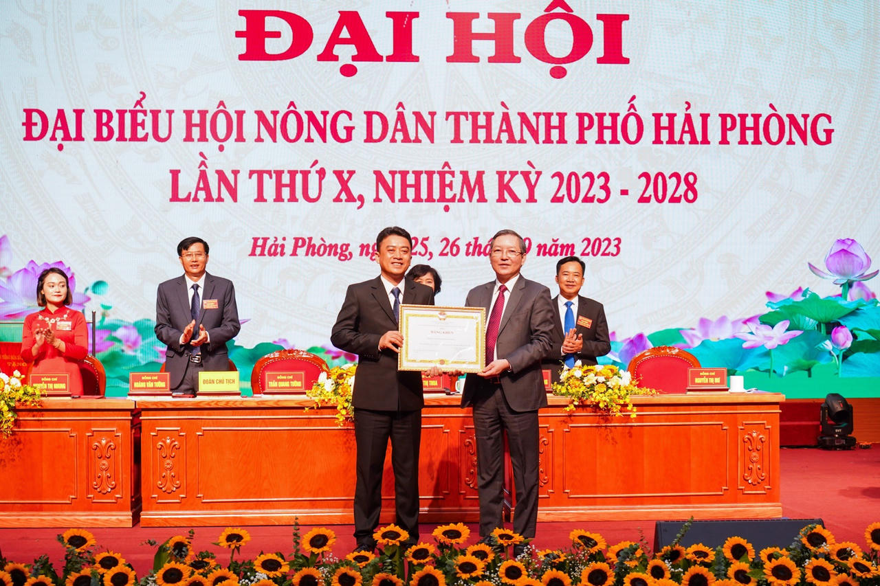 Đại hội đại biểu Hội Nông dân TP Hải Phòng lần thứ X