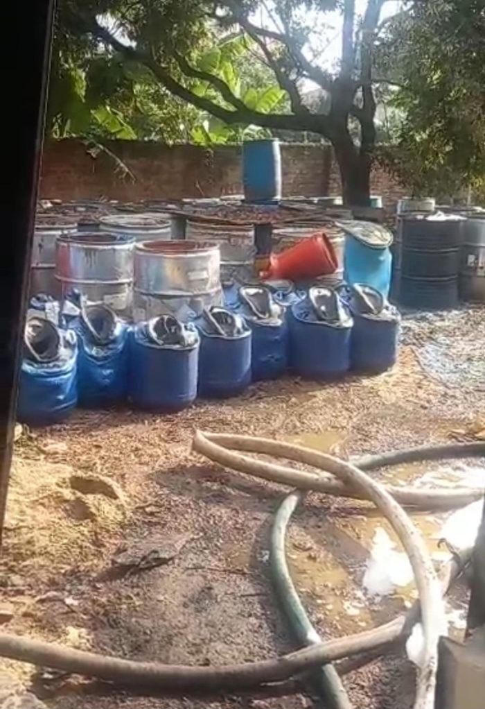 Hải Phòng: Cháy nhà xưởng có chứa hóa chất rộng 1000m2 tại huyện An Lão