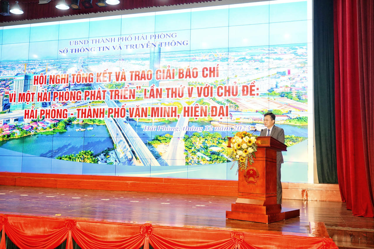 Báo PLVN đạt giải báo chí “Vì một Hải Phòng phát triển”