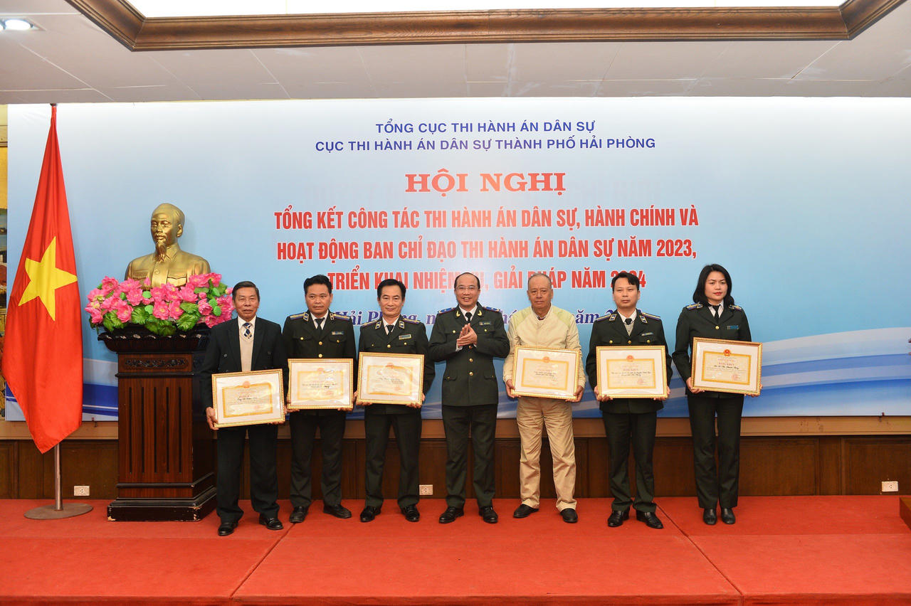 Hải Phòng đứng thứ 3 cả nước về lượng tiền thi hành án xong năm 2023