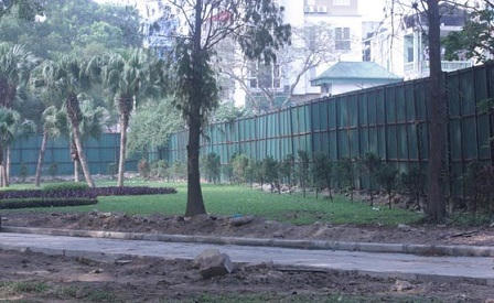 Bao nhiêu nghìn mét đất Công viên Thống Nhất sẽ bị xà xẻo?