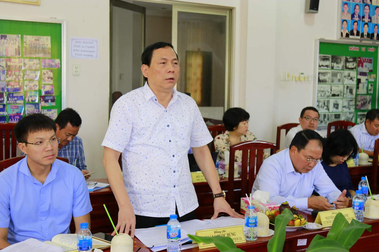 Bộ trưởng Lê Thành Long: “Tháo gỡ” nhiều khó khăn, vướng mắc cho Tư pháp Bến Tre