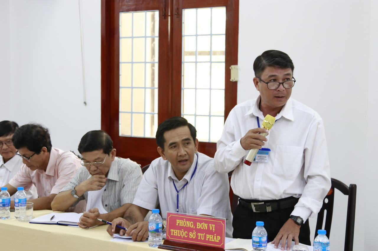 Bộ trưởng Lê Thành Long: Tư pháp Trà Vinh cần quyết liệt giải quyết vấn đề Quốc tịch, Hộ tịch