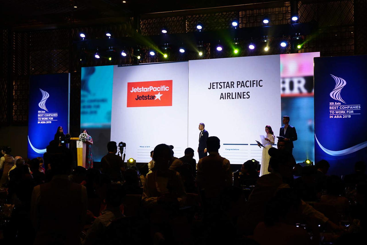 Jetstar Pacific nằm trong danh sách những nơi làm việc tốt nhất châu Á