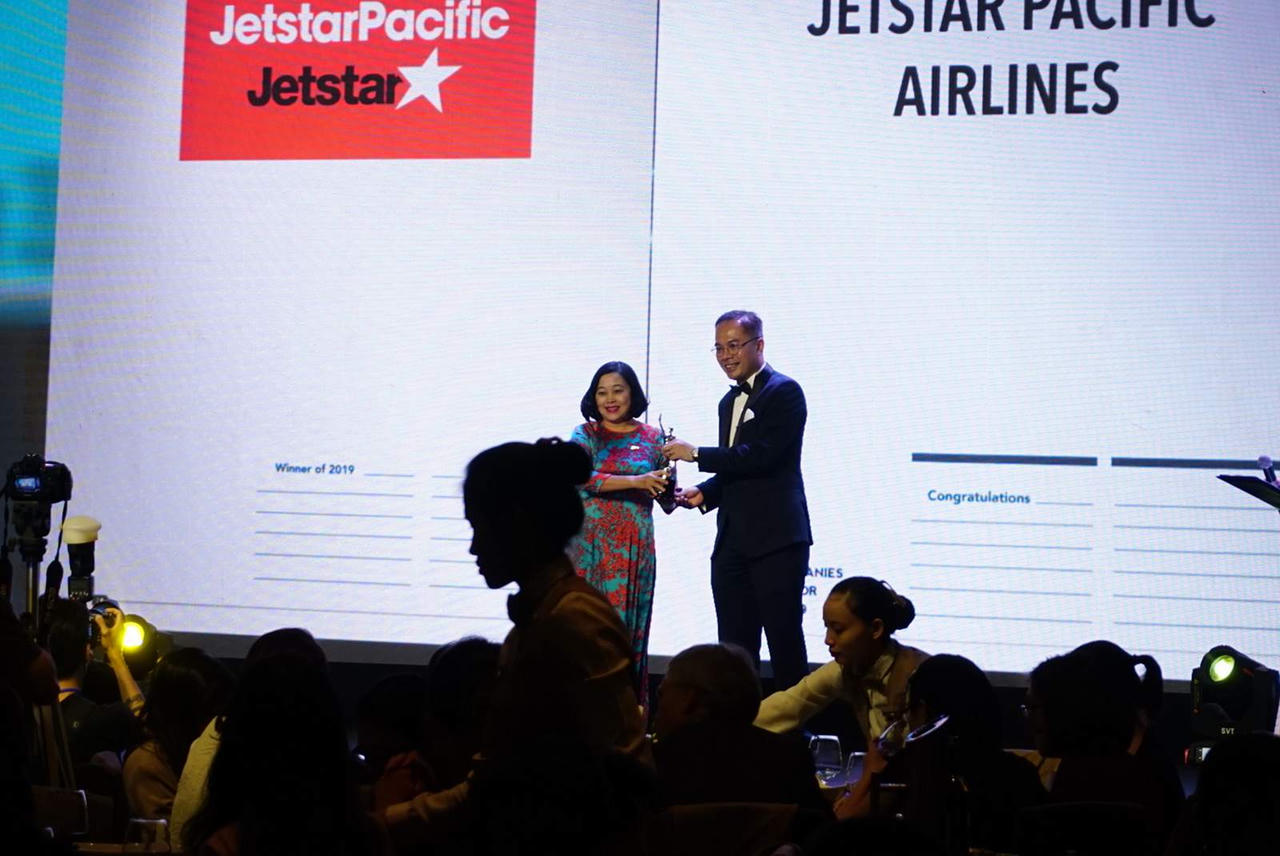 Jetstar Pacific nằm trong danh sách những nơi làm việc tốt nhất châu Á