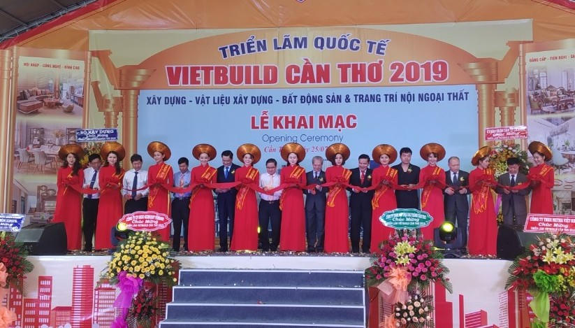 Khai mạc Triển lãm Quốc tế VIETBUILD Cần Thơ 2019