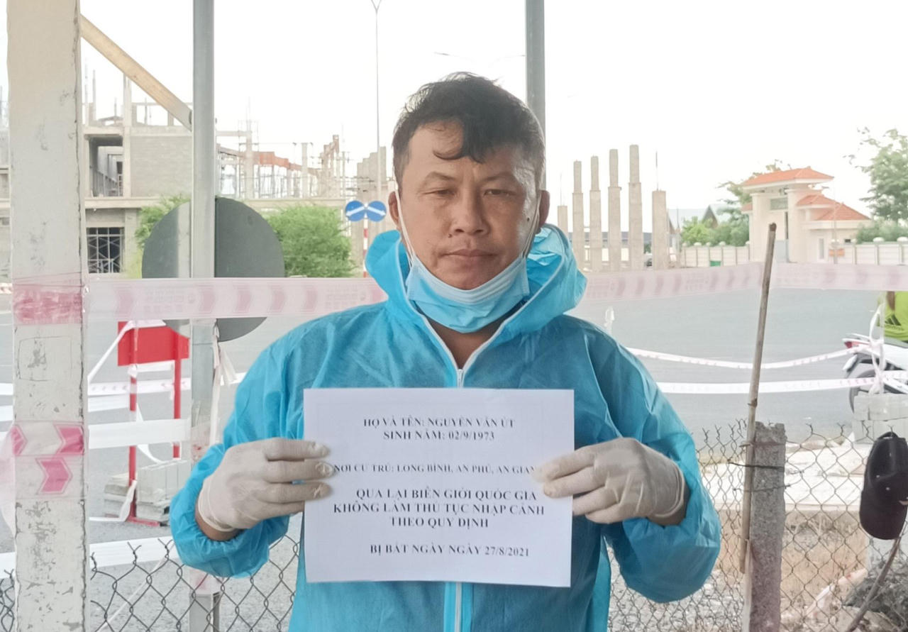 An Giang bắt liên tiếp 2 vụ nhập cảnh trái phép 