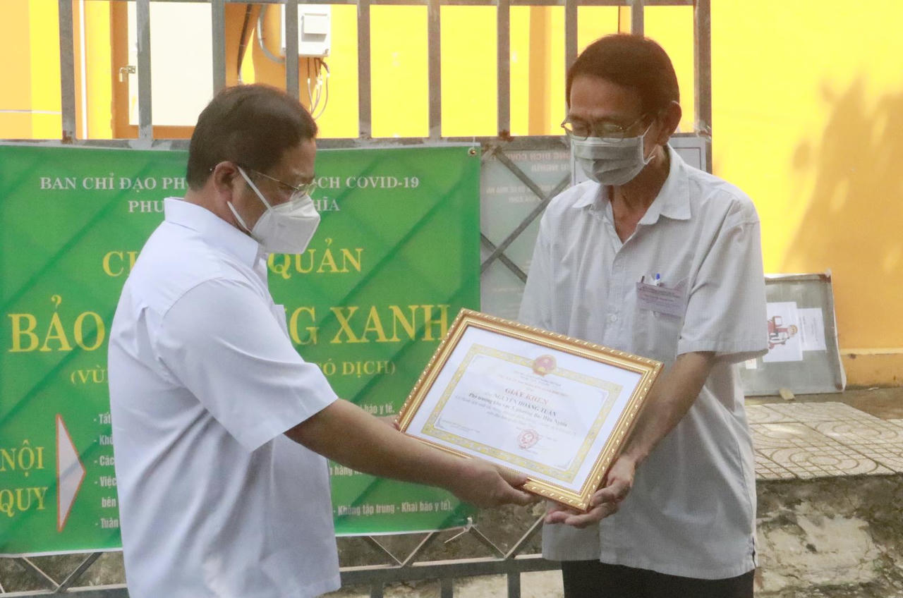 U70 nhiệt tình tham gia chống dịch