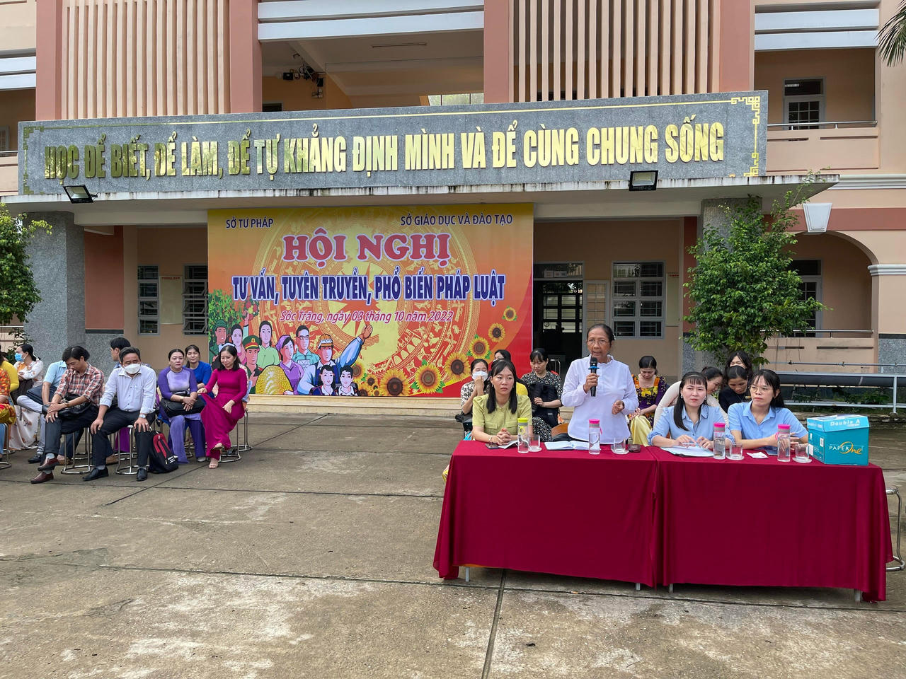 Sóc Trăng tăng cường tuyên truyền, phổ biến pháp luật cho học sinh