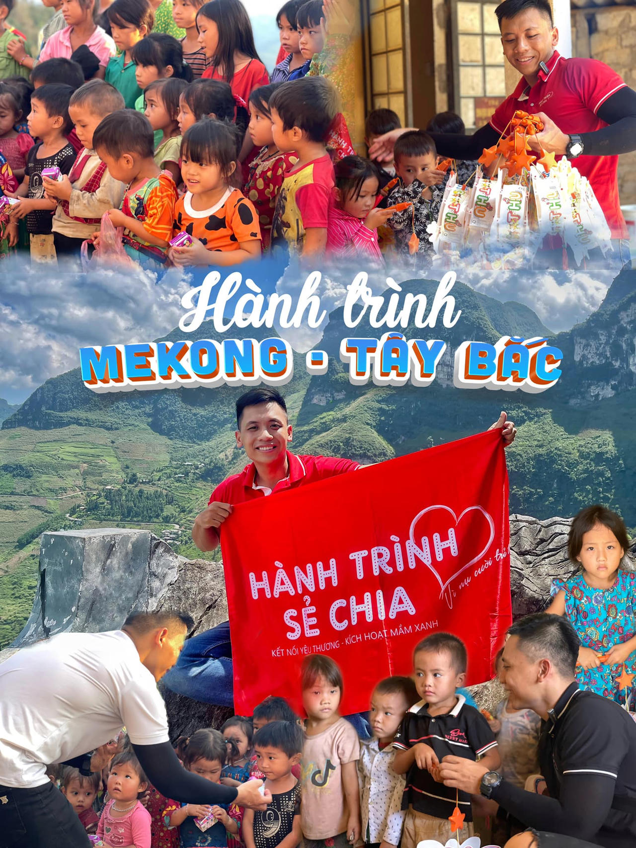 Chàng chiến sĩ công an đất Tây Đô 'nặng lòng' với trẻ em nghèo miền núi 