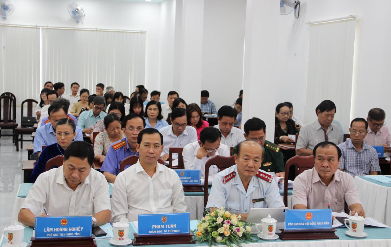 Tư pháp Sóc Trăng trách nhiệm, đoàn kết, đổi mới, quyết tâm hoàn thành xuất sắc nhiệm vụ 