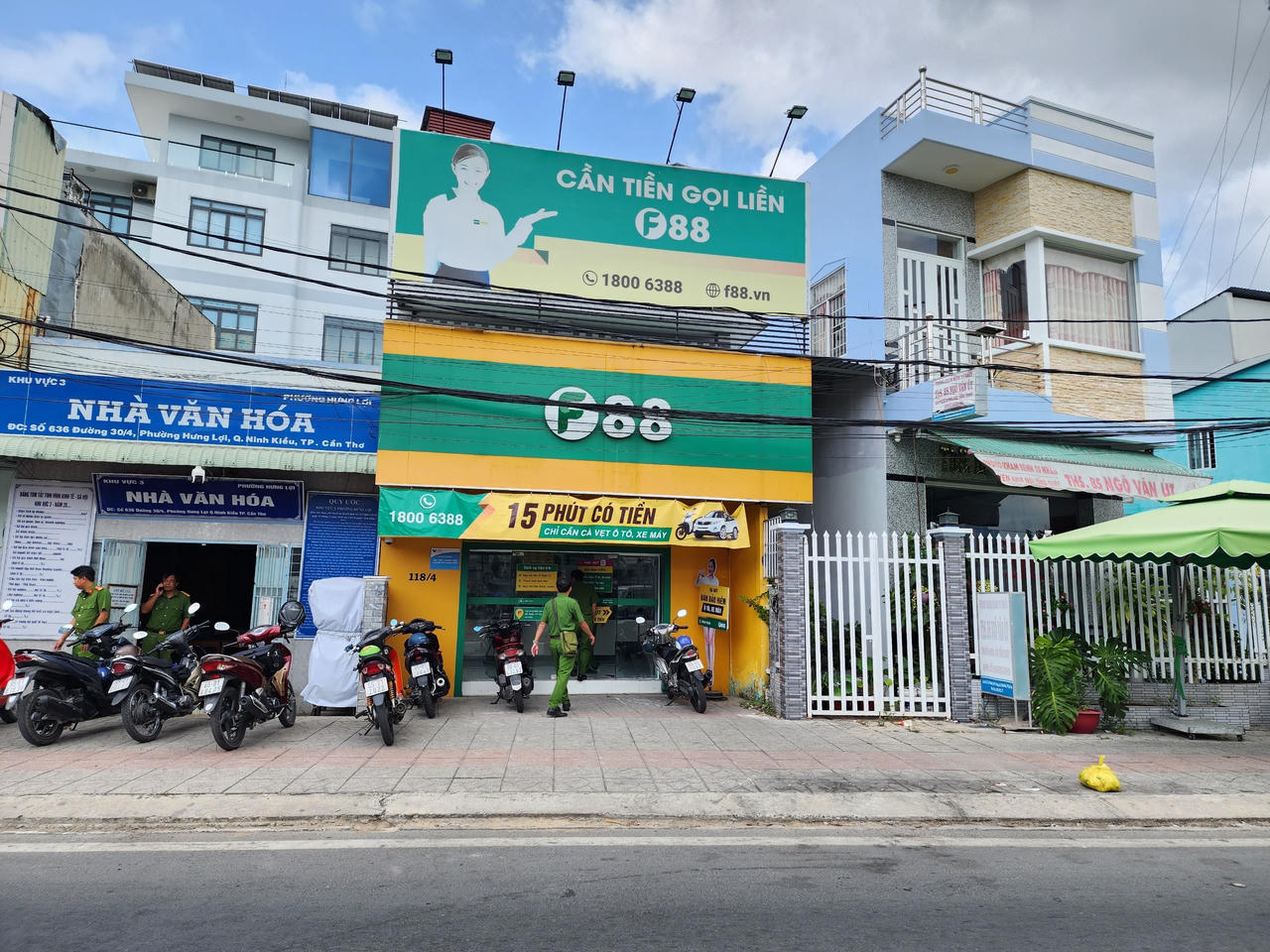 Công an Cần Thơ kiểm tra 13 chi nhánh của F88 
