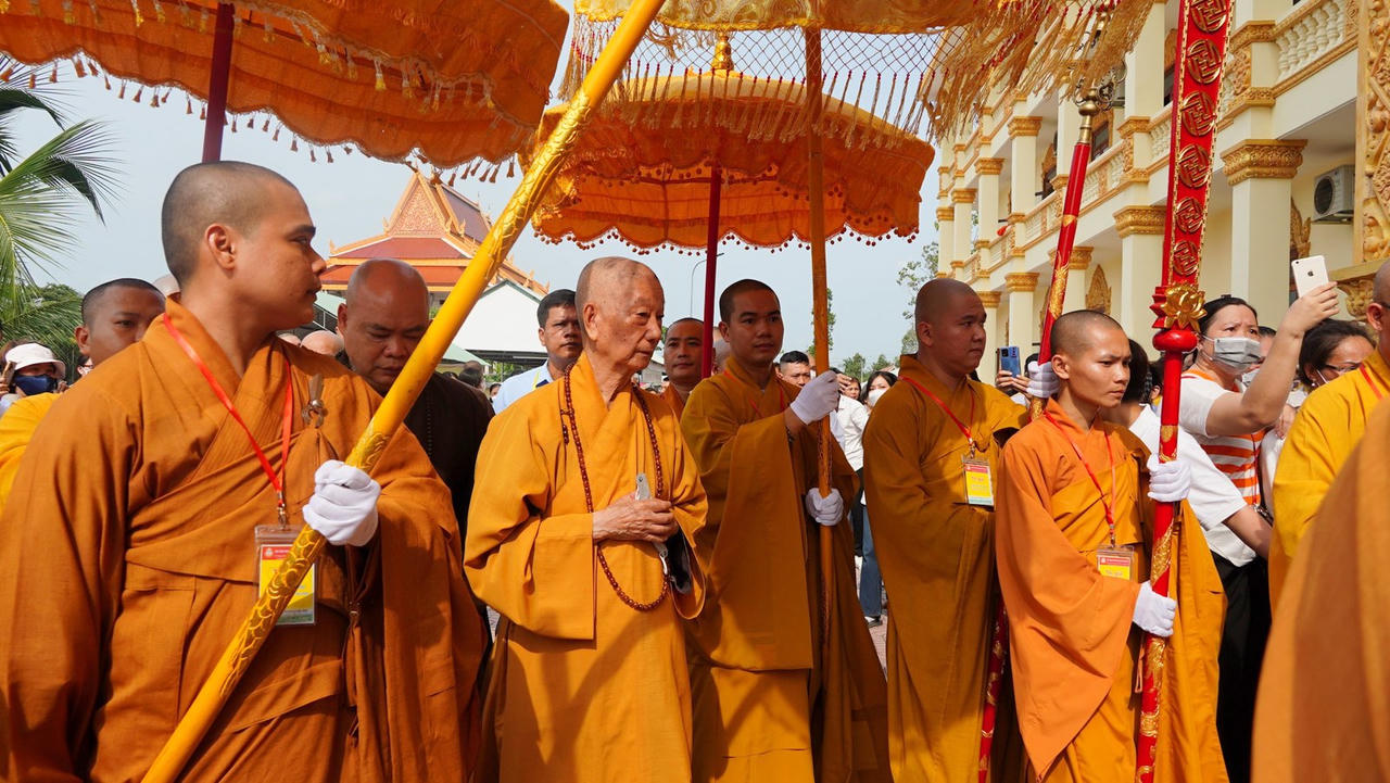 Khánh thành Trai đường Học viện Phật giáo Nam tông Khmer 