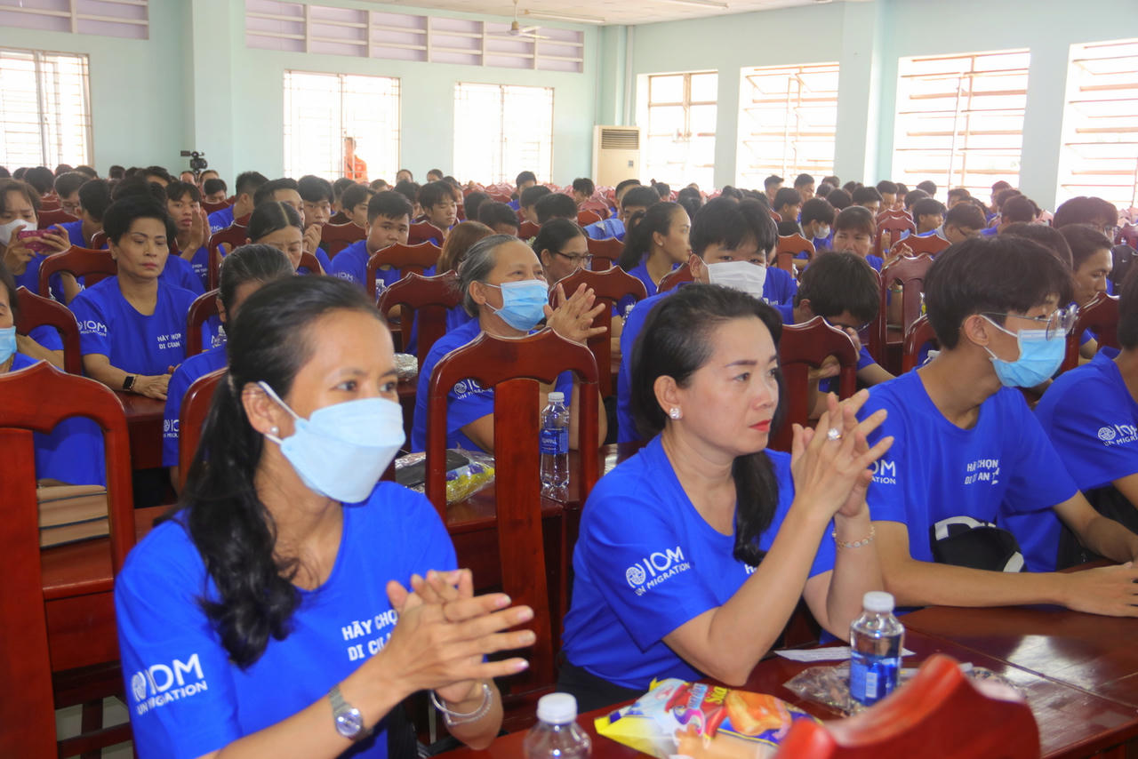 Tổ chức đối thoại cộng đồng về di cư an toàn, phòng chống mua bán người tại Cần Thơ