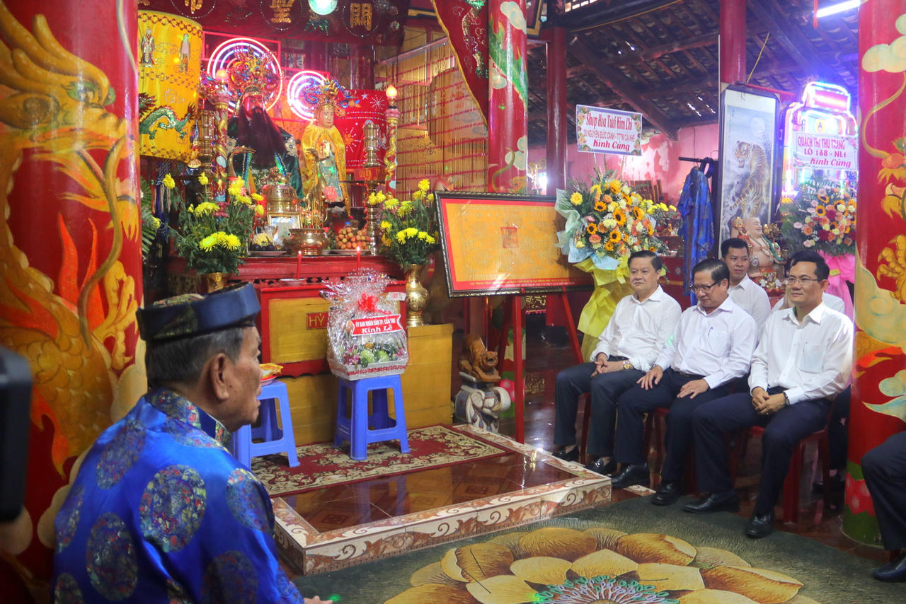 Khai mạc Lễ hội Kỳ yên Thượng điền Đình Bình Thủy