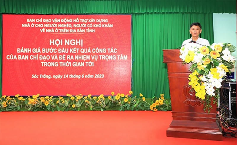 Xây dựng 1.200 căn nhà cho người nghèo ở Sóc Trăng 