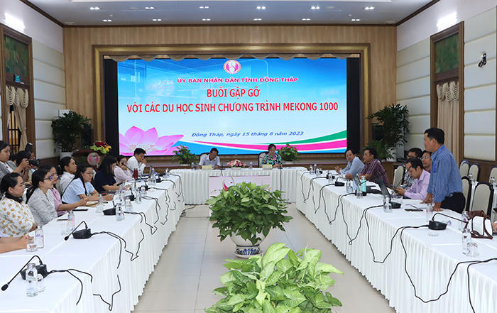 Gặp gỡ các du học sinh tham gia Chương trình Mekong 1000 