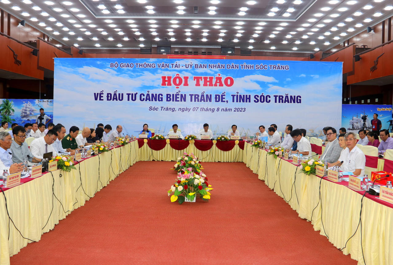 Cảng biển Trần Đề sẽ là "đòn bẩy" để Đồng bằng Sông Cửu long phát triển