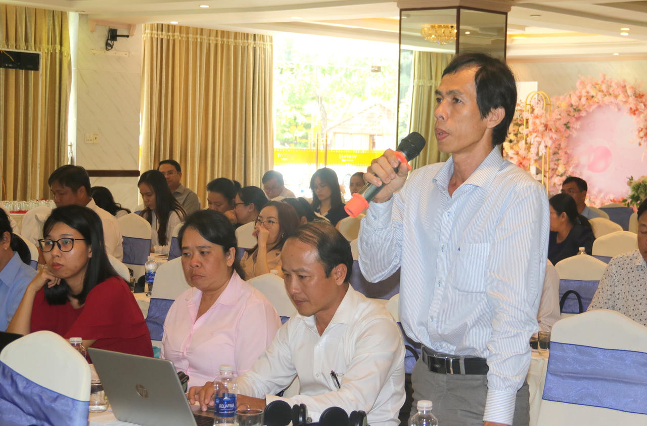 Góp ý dự thảo Luật Tài nguyên nước (sửa đổi) tại Cần Thơ 