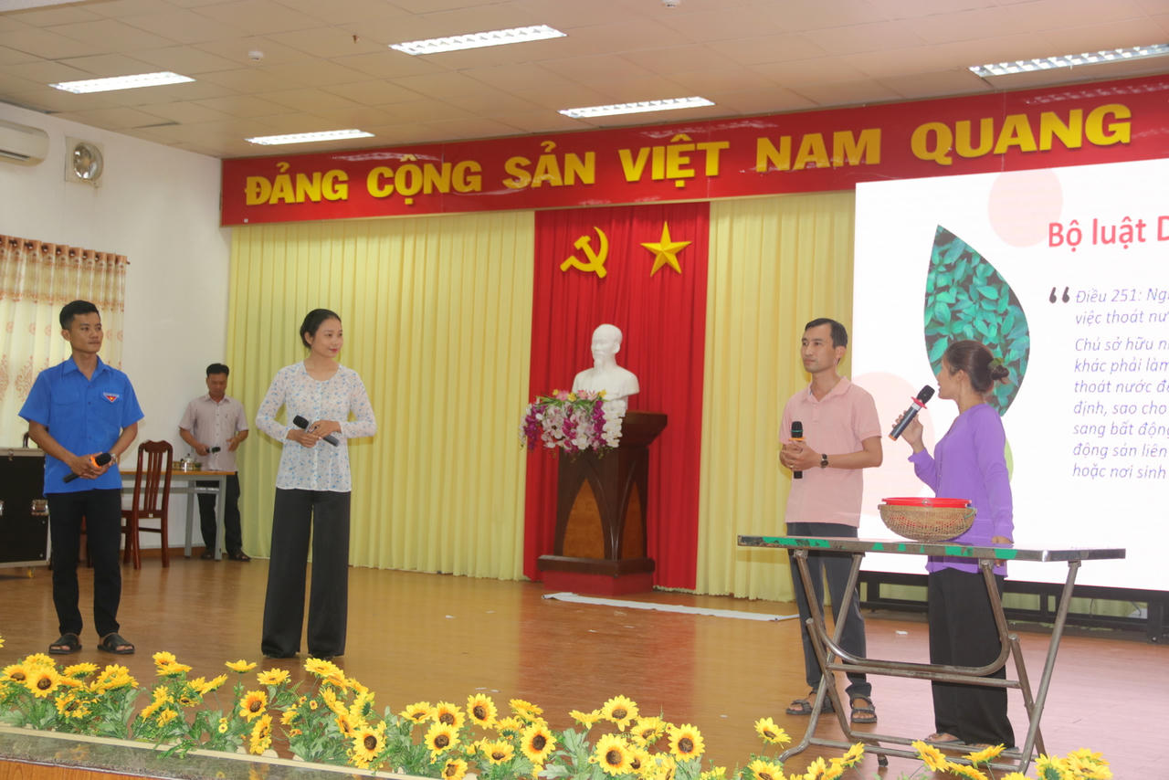 Nhiều phần thi sáng tạo, lan tỏa tại Hội thi Hòa giải viên giỏi tỉnh Trà Vinh năm 2023