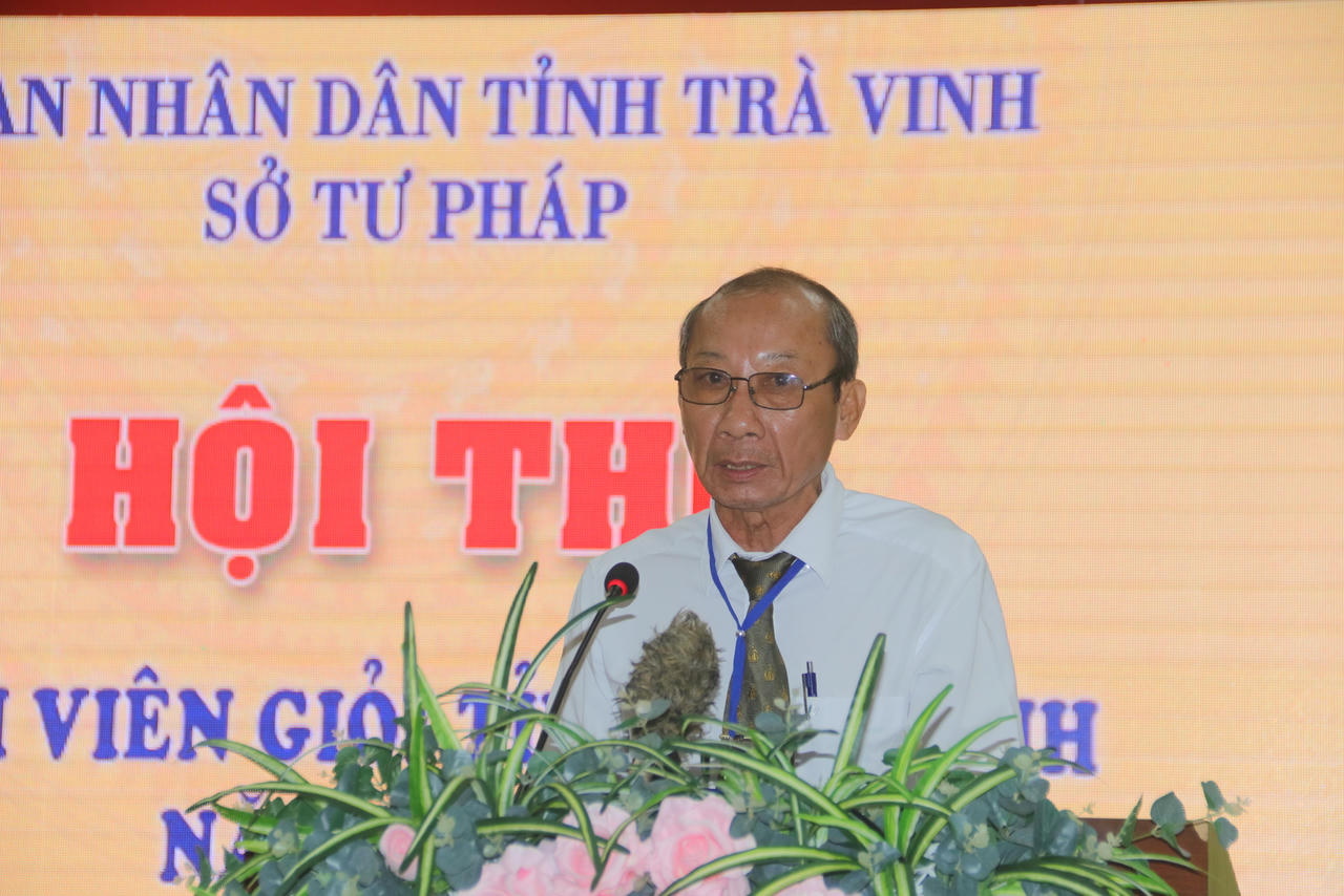 Nhiều phần thi sáng tạo, lan tỏa tại Hội thi Hòa giải viên giỏi tỉnh Trà Vinh năm 2023