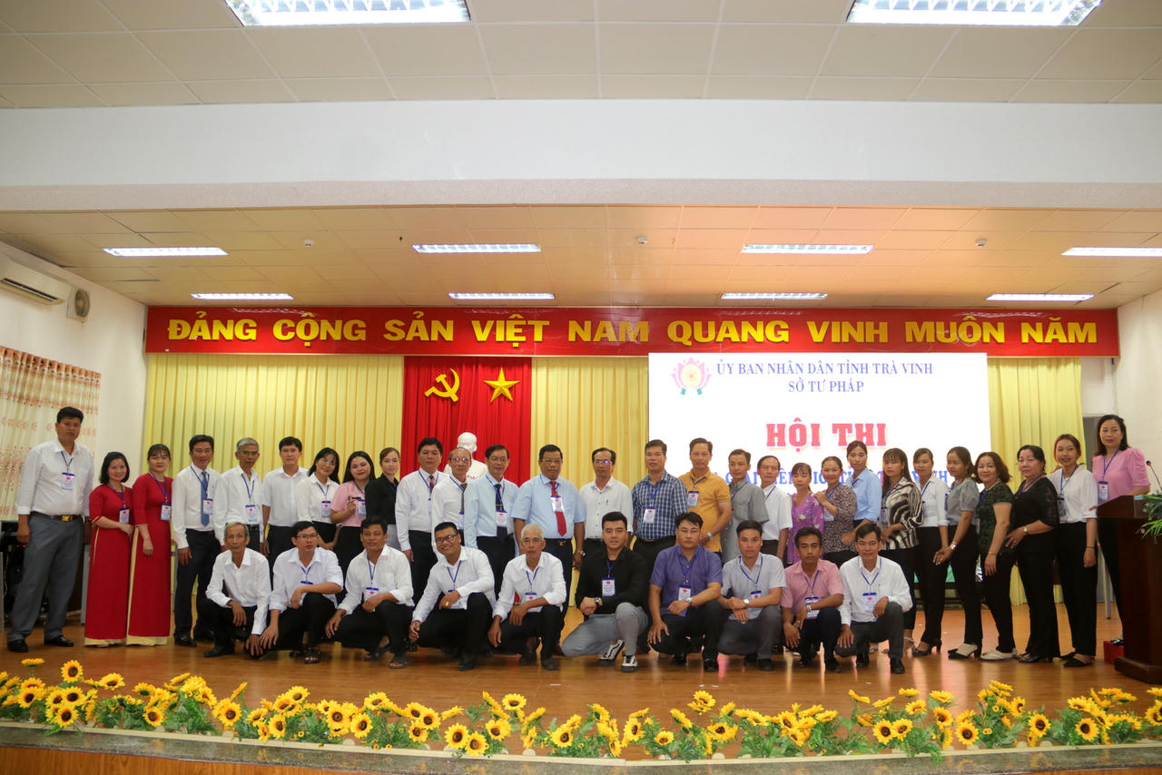 Nhiều phần thi sáng tạo, lan tỏa tại Hội thi Hòa giải viên giỏi tỉnh Trà Vinh năm 2023