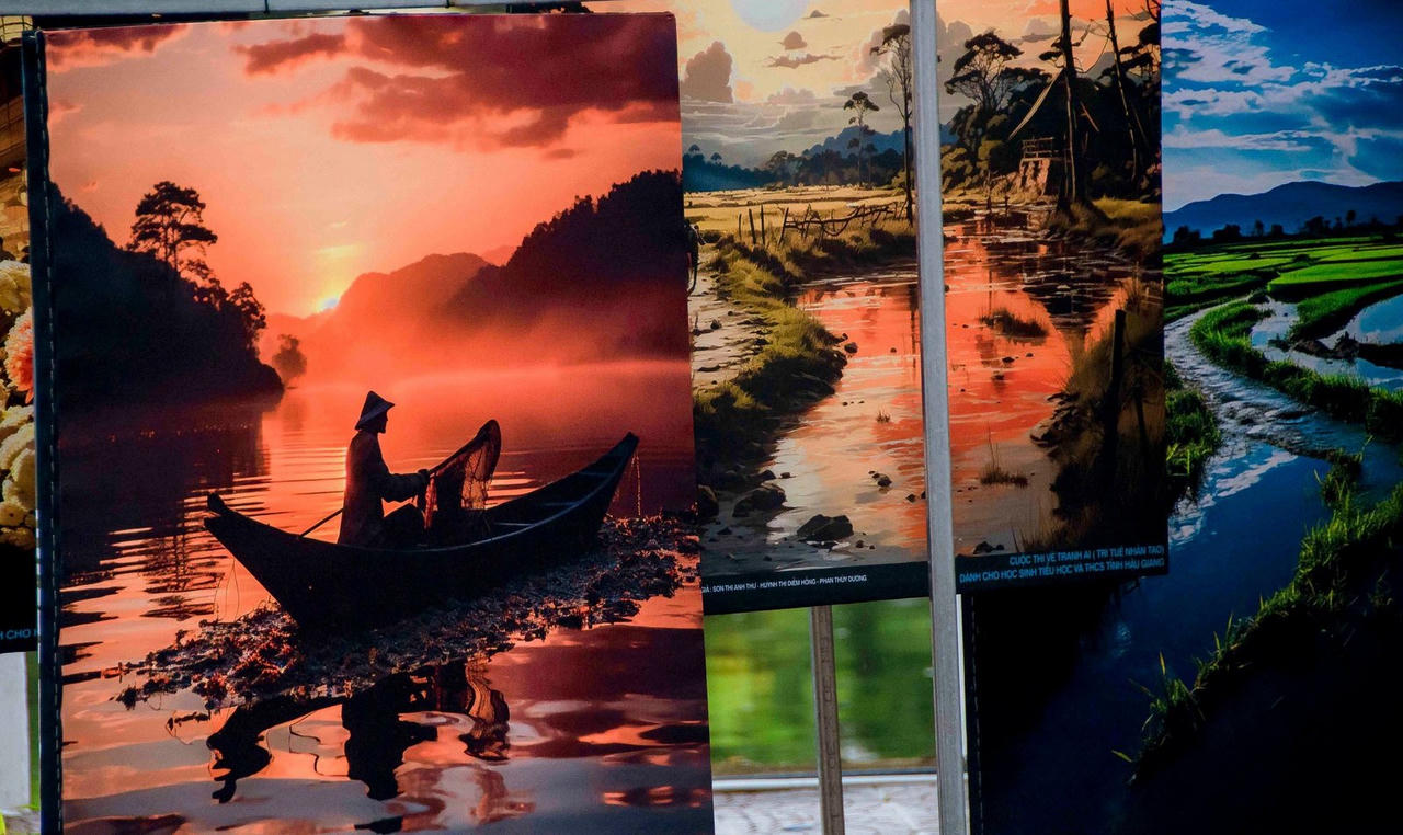 Độc đáo cuộc thi vẽ tranh bằng trí tuệ nhân tạo AI 