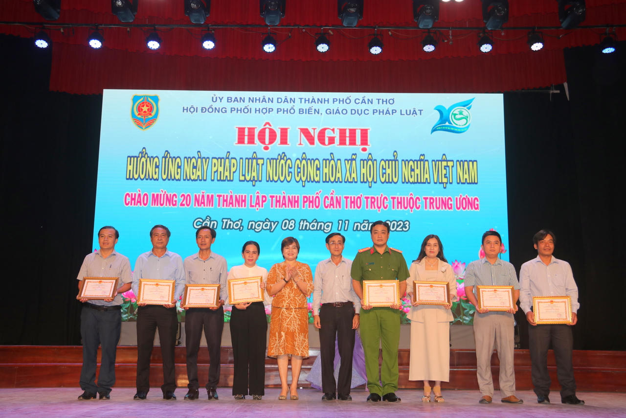 Hiệu quả từ các cuộc thi tìm hiểu pháp luật ở Cần Thơ 