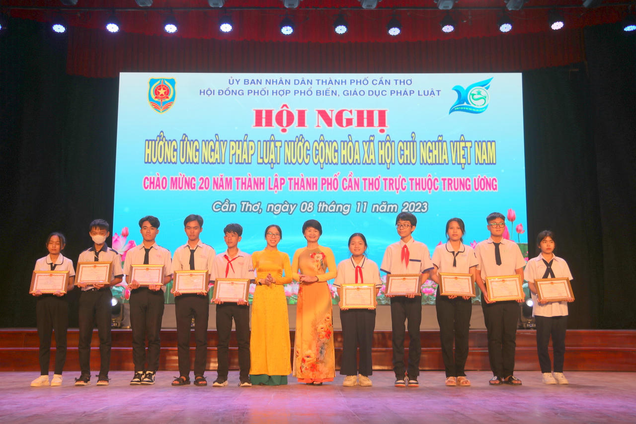 Hiệu quả từ các cuộc thi tìm hiểu pháp luật ở Cần Thơ 