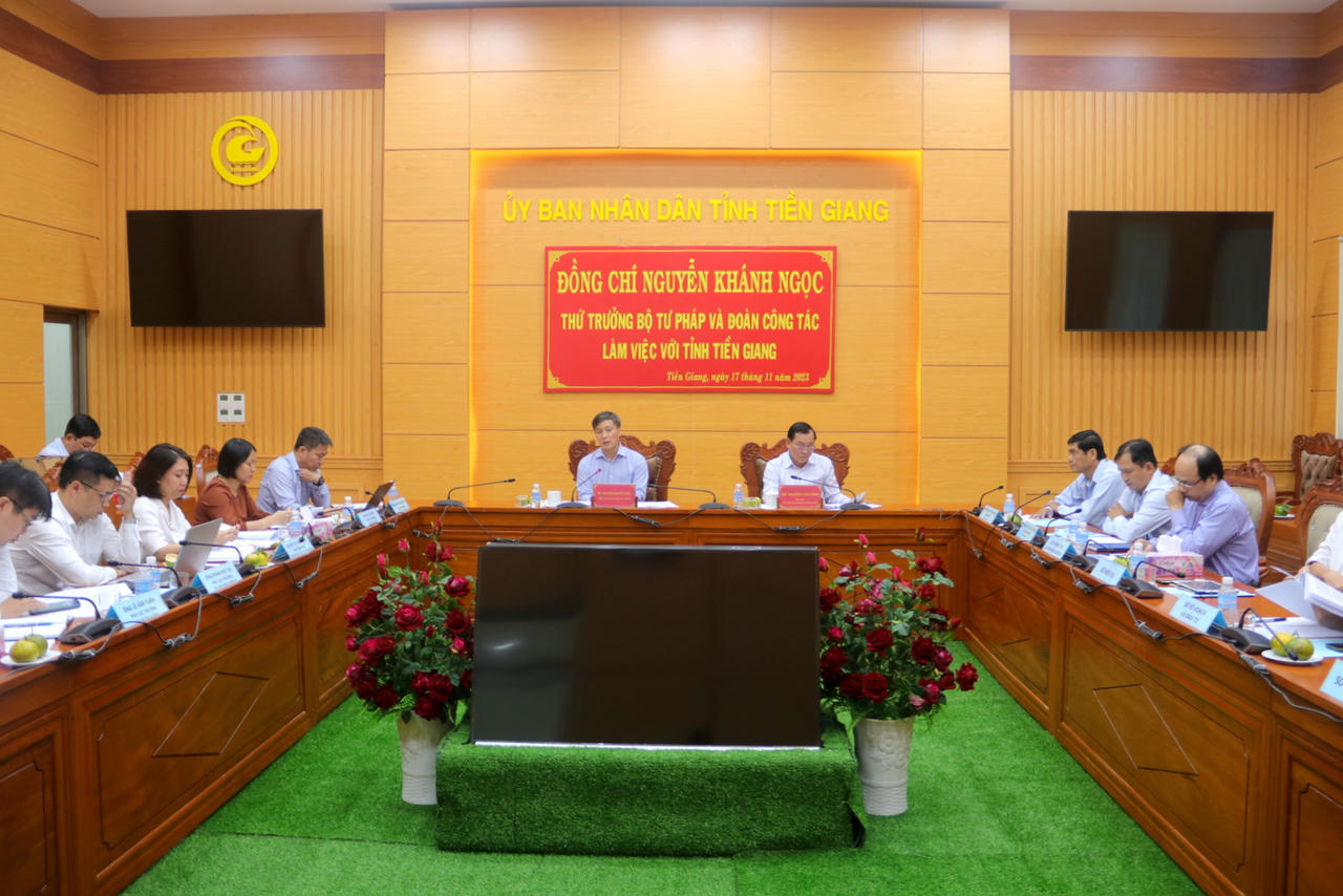 Tiền Giang phát huy hiệu quả vai trò của ngành tư pháp trong phát triển kinh tế xã hội địa phương