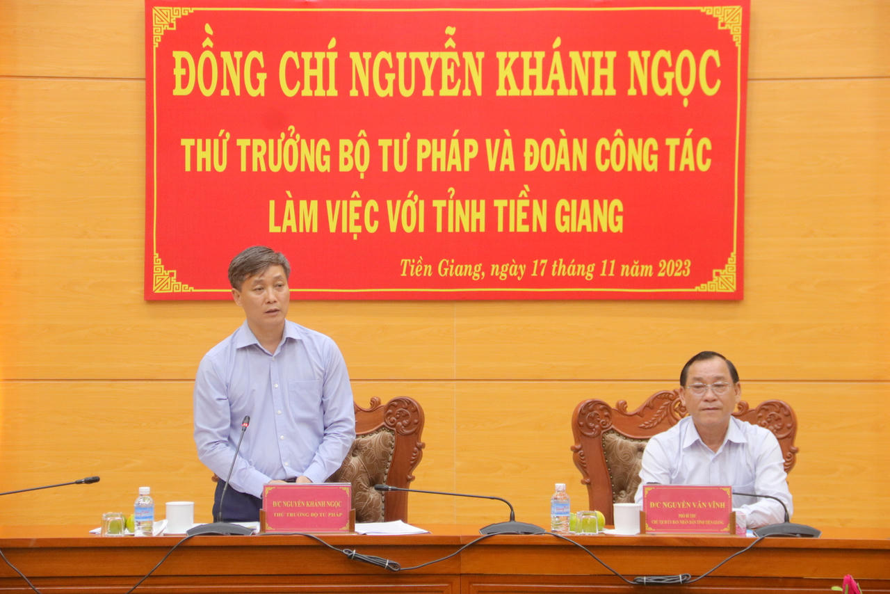 Tiền Giang phát huy hiệu quả vai trò của ngành tư pháp trong phát triển kinh tế xã hội địa phương