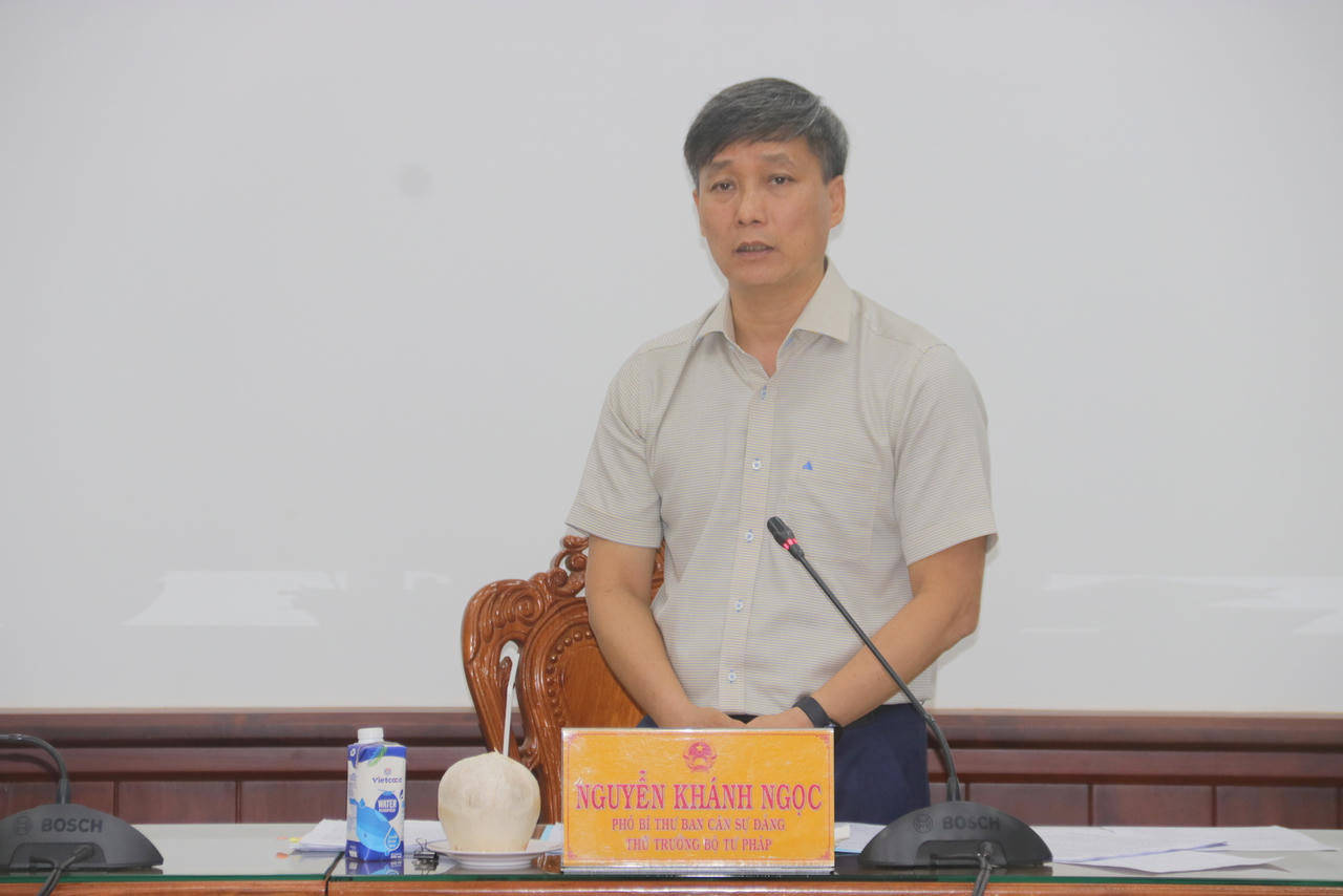 Bến Tre tăng cường hoạt động phối hợp, thúc đẩy hiệu quả công tác tư pháp 