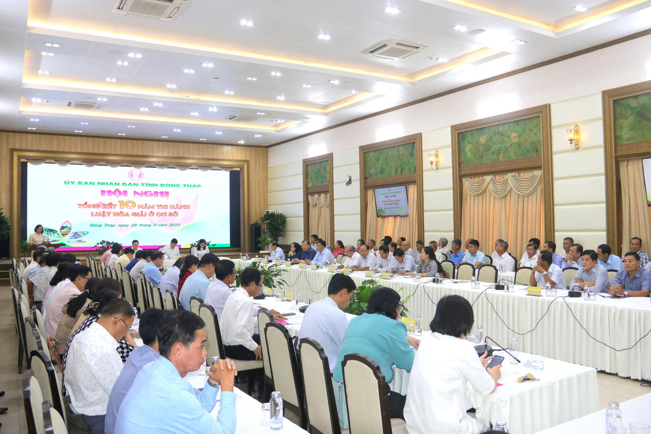 Ấn tượng 10 năm thực hiện Luật Hòa giải ở cơ sở của Đồng Tháp 