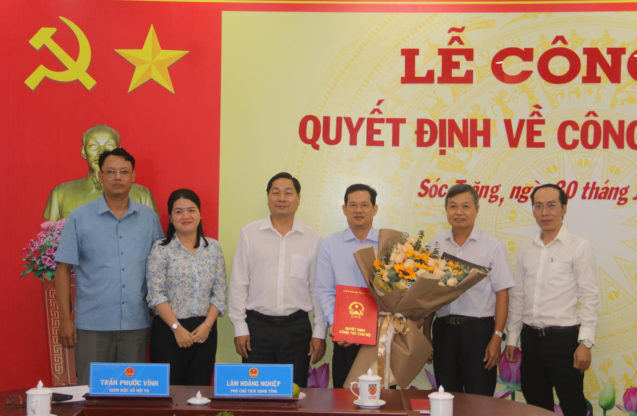 Sóc Trăng có Tân giám đốc Sở Tư pháp 