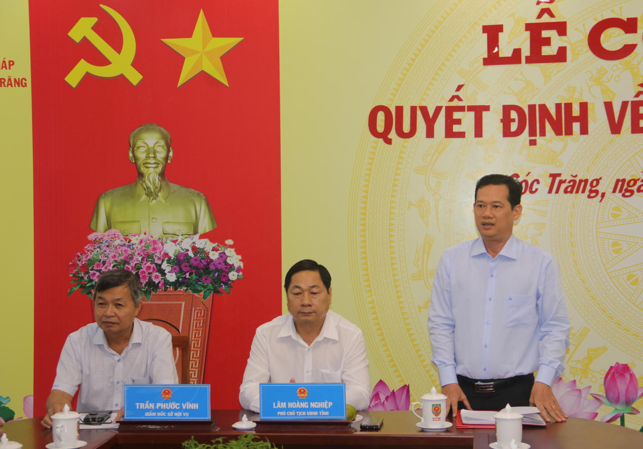 Sóc Trăng có Tân giám đốc Sở Tư pháp 