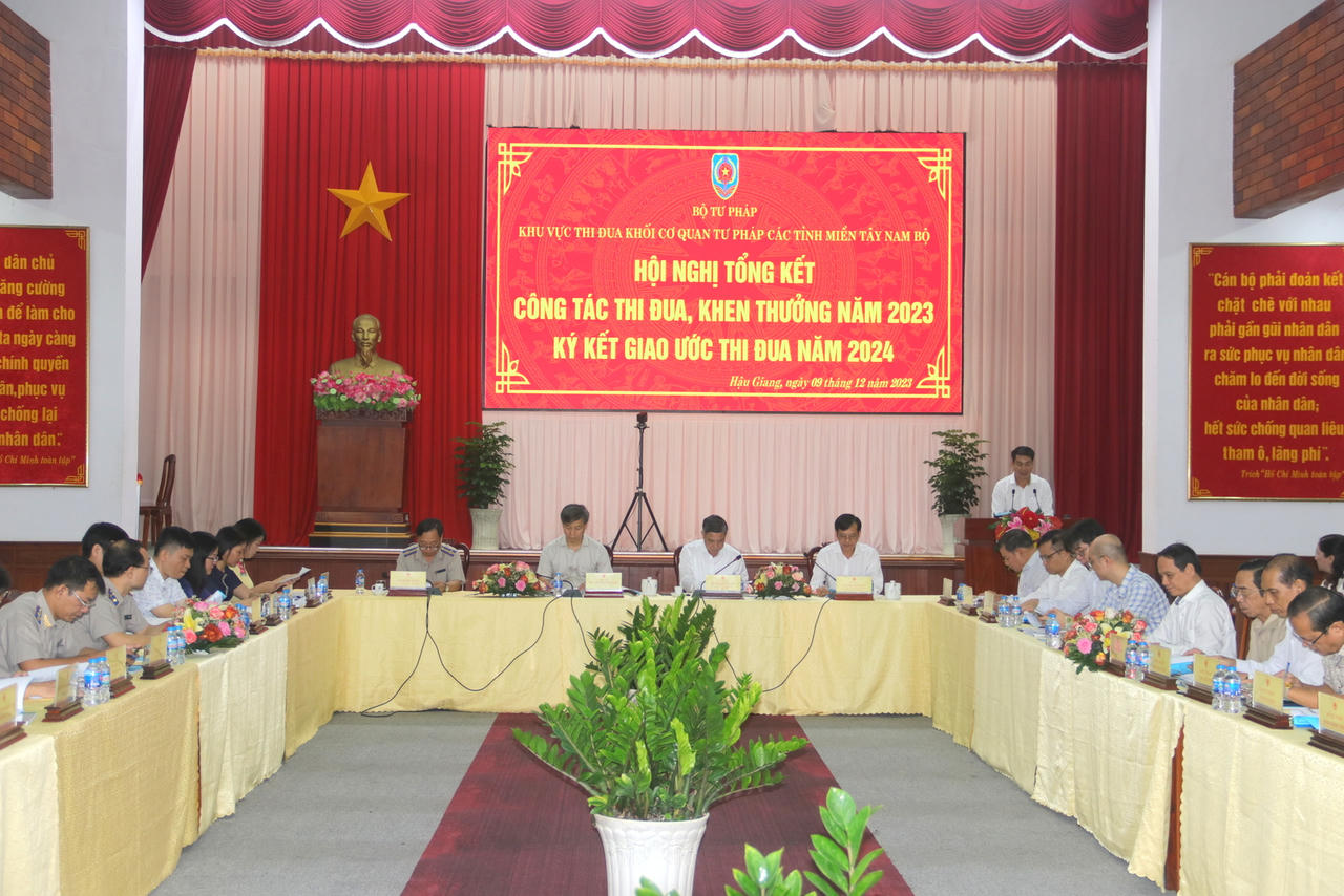 Phong trào thi đua khối cơ quan tư pháp các tỉnh miền Tây Nam Bộ tổ chức sôi nổi với nhiều hình thức đa dạng, phong phú