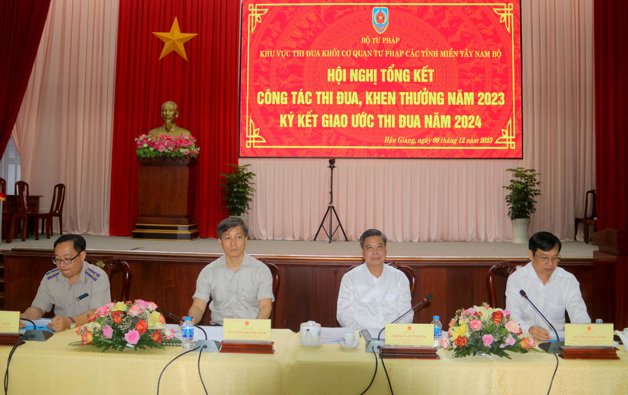 Phong trào thi đua khối cơ quan tư pháp các tỉnh miền Tây Nam Bộ tổ chức sôi nổi với nhiều hình thức đa dạng, phong phú