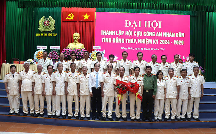 Thành lập Hội Cựu Công an nhân dân tỉnh Đồng Tháp 