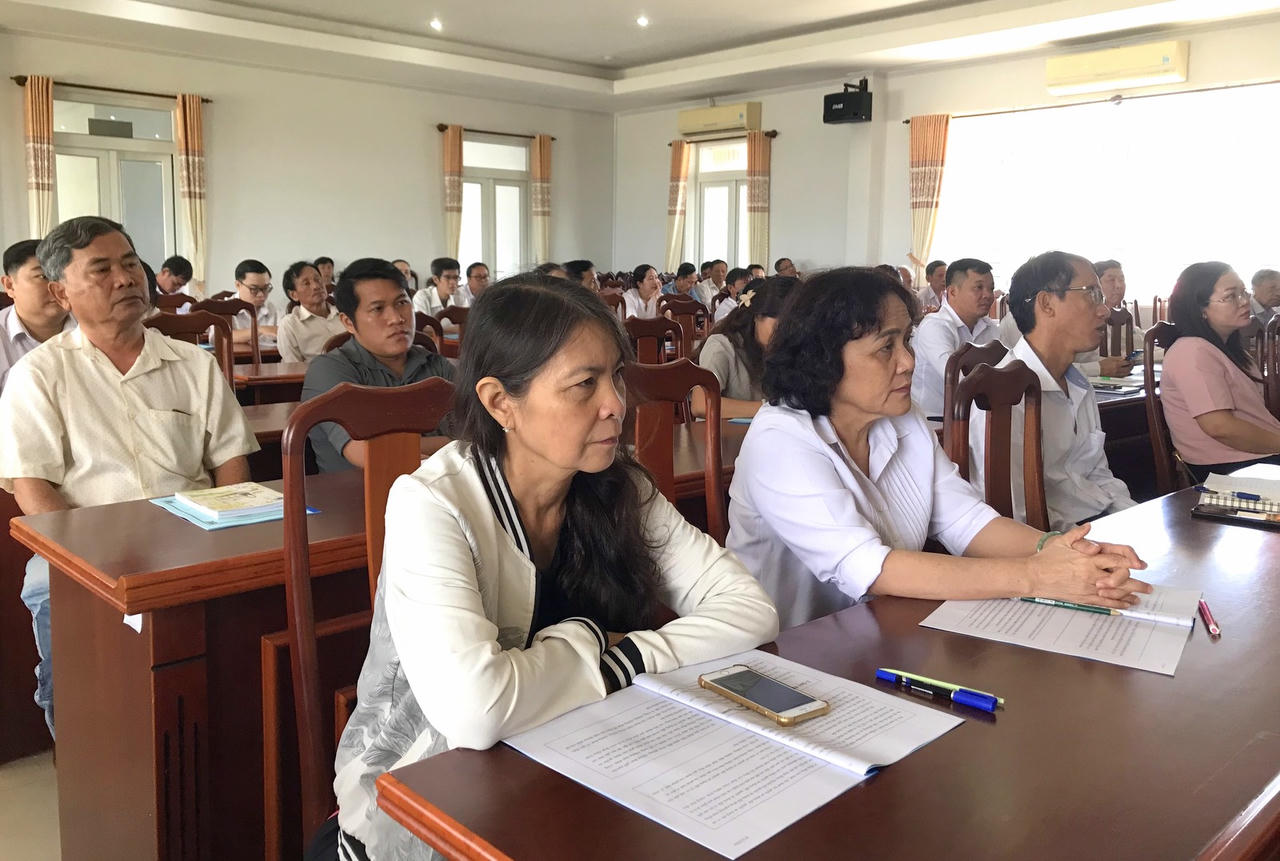 An Giang tập huấn nghiệp vụ, kiến thức pháp lý cho luật sư, tư vấn viên, trợ giúp viên 