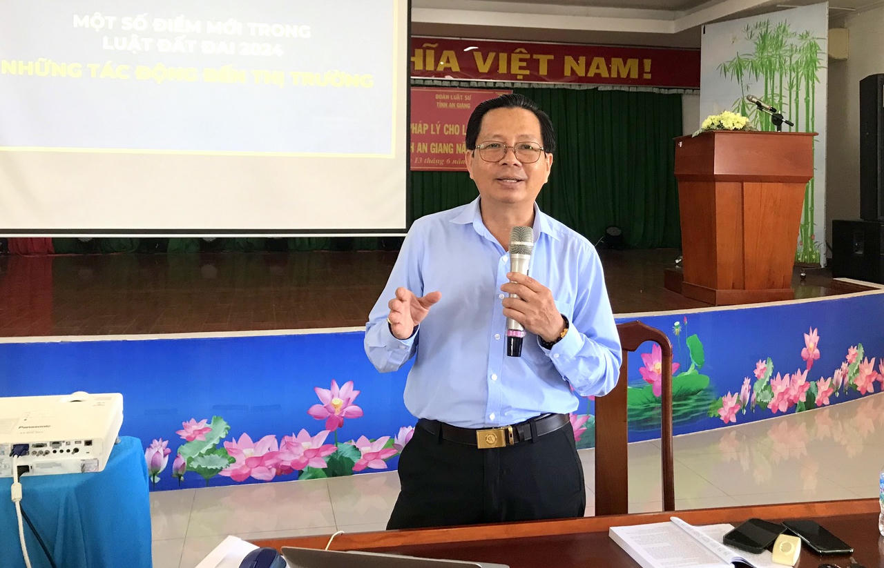 An Giang tập huấn nghiệp vụ, kiến thức pháp lý cho luật sư, tư vấn viên, trợ giúp viên 