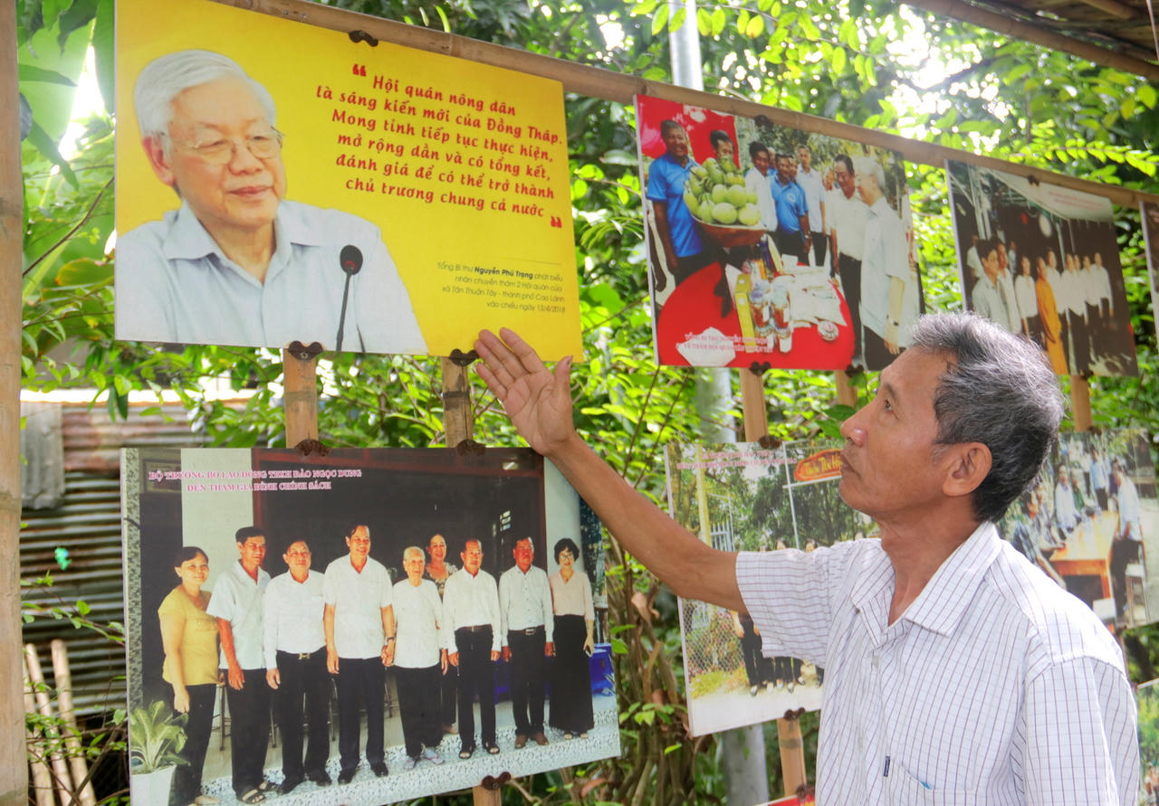 Nghĩa tình của người dân Tân Thuận Tây với Tổng Bí thư Nguyễn Phú Trọng 