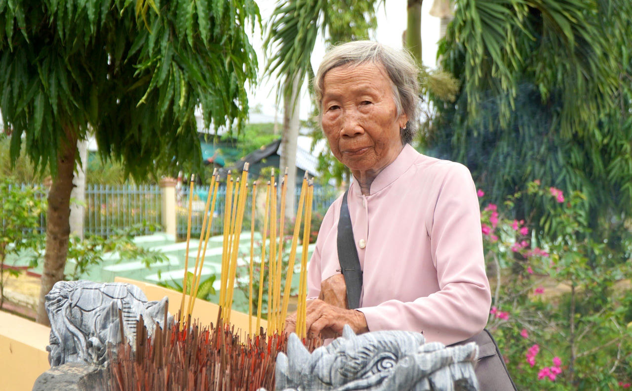 Lời hứa đặc biệt của nữ thương binh U80 