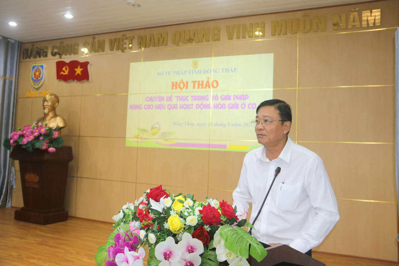 Đồng Tháp tìm giải pháp nâng cao hiệu quả hòa giải ở cơ sở 