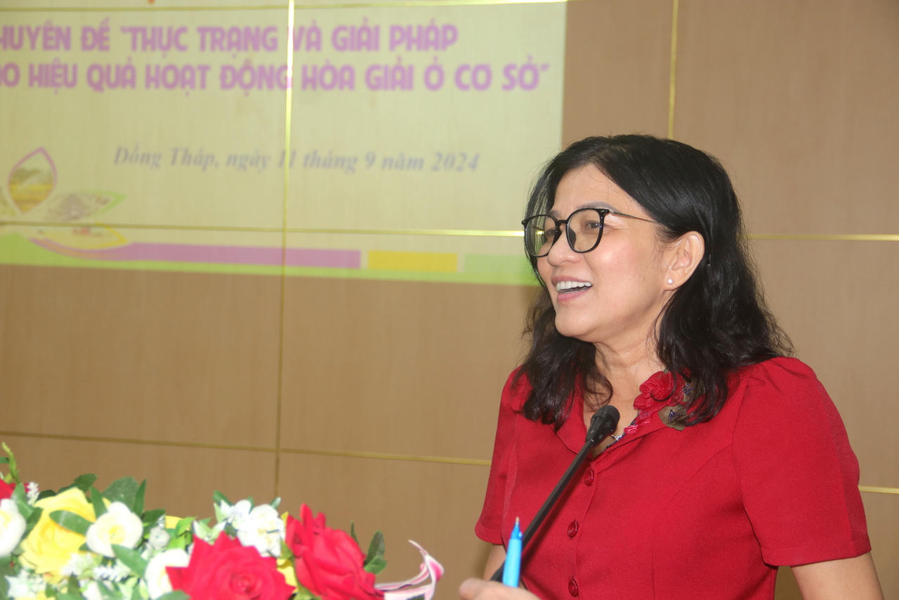 Đồng Tháp tìm giải pháp nâng cao hiệu quả hòa giải ở cơ sở 