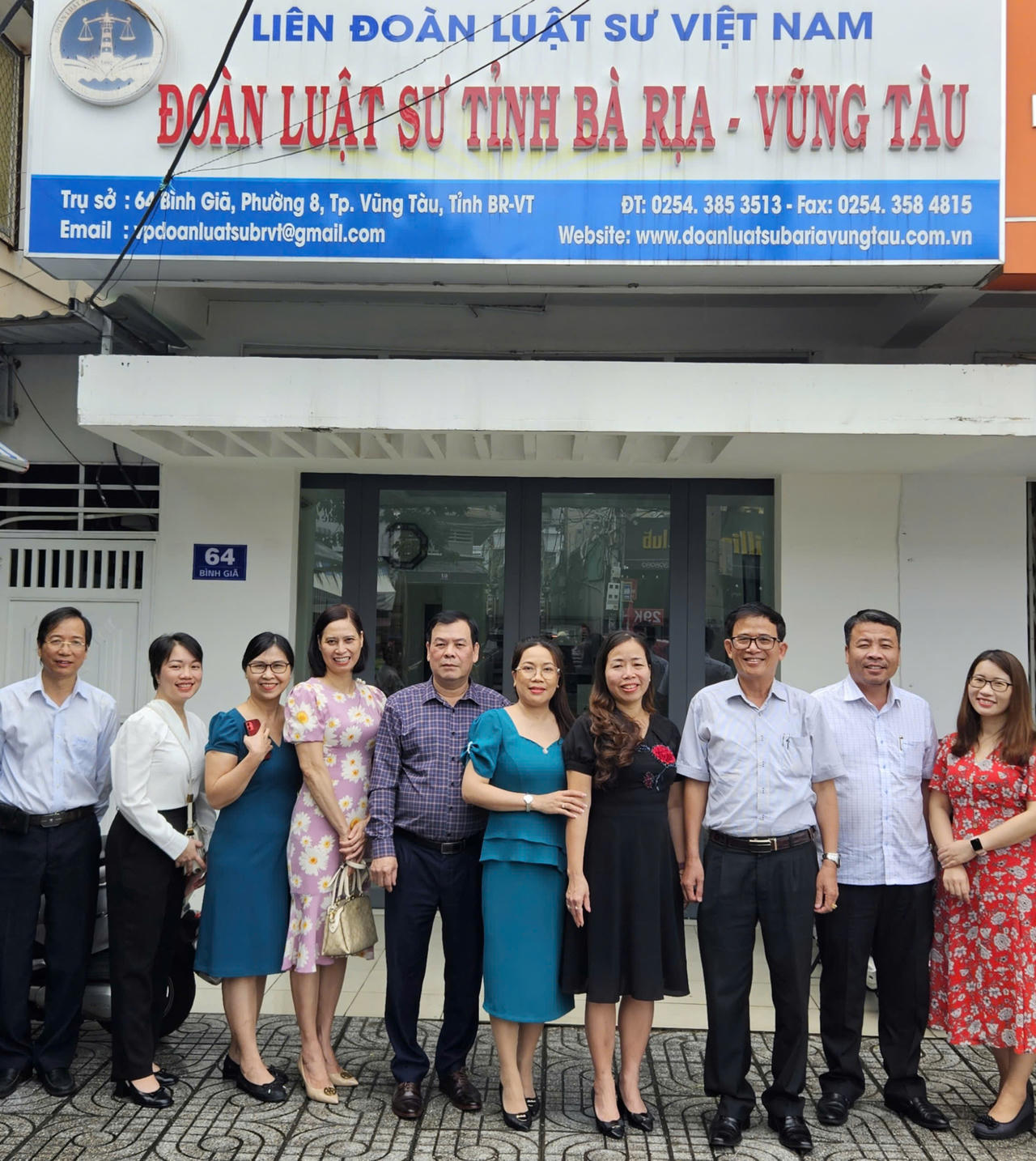 Đoàn công tác Bộ Tư pháp thăm, làm việc với Đoàn Luật sư Bà Rịa - Vũng Tàu 