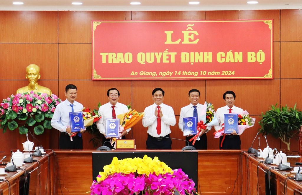 An Giang có Tân Giám đốc Sở Tư pháp 